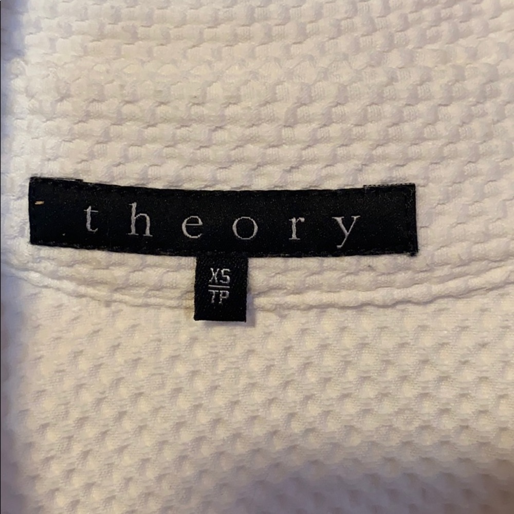Theory Double Breasted Blazer Jacket - image 4